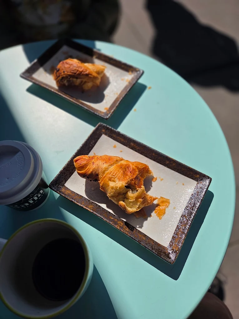 Outdoor sidewalk table